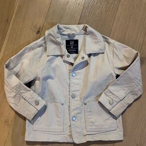 GAP Kids Light Beige Cotton Jean Jacket